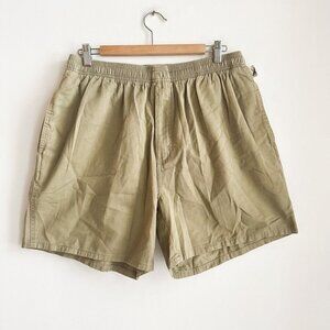 Eddie Bauer Light Beige Cotton Khaki Short Men's Large